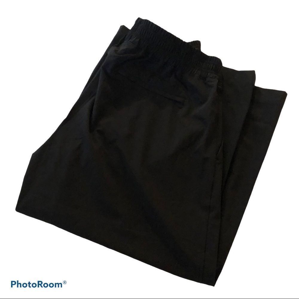 Athleta Brooklyn Wide Leg Crop Pant NWT 26 Plus Size Black​